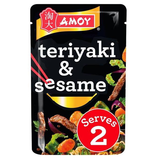 Amoy Teriyaki & Toasted Sesame Seeds Stir Fry Sauce   120g - McGrocer