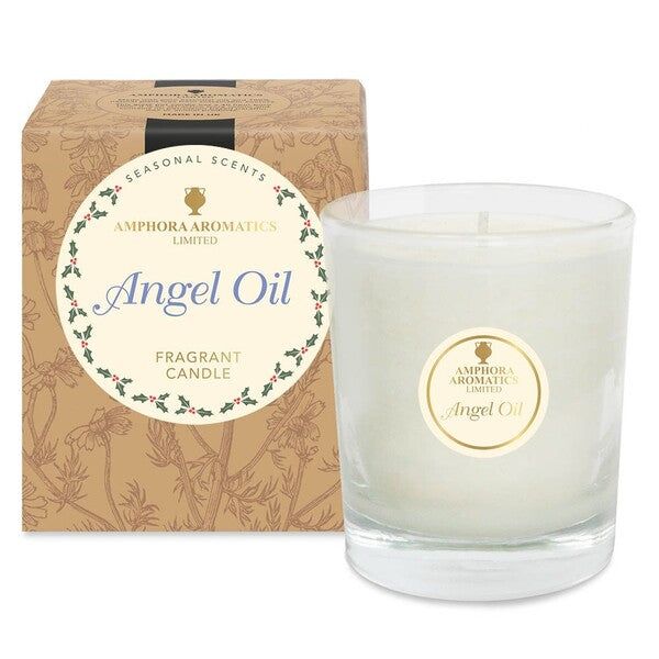 Amphora Aromatics Angel Oil -  40hr Pot Candle - McGrocer