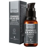 Amphora Aromatics Cedarwood Beard Oil COSMOS Organic 30ml - McGrocer