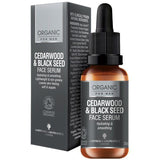 Amphora Aromatics Cedarwood Face Serum Men Organic 30ml - McGrocer