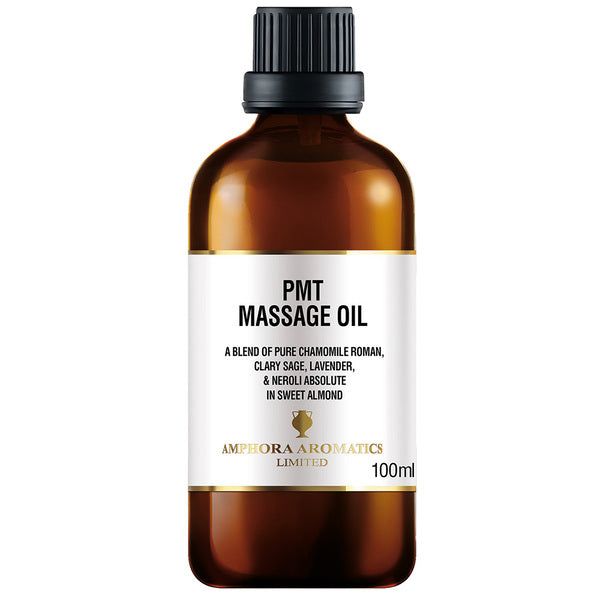 Amphora Aromatics PMT Massage Oil 100ml Glass - McGrocer