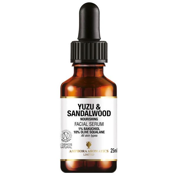 Amphora Aromatics Yuzu & Sandalwood Bakuchiol Serum 25ml - McGrocer