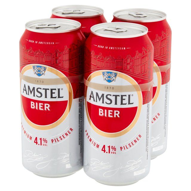Amstel Lager Beer Cans - McGrocer