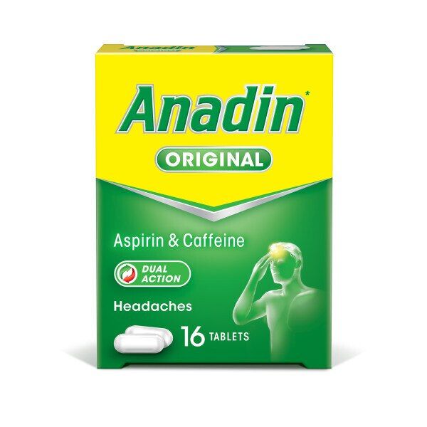 Anadin Original Pain Relief 16 Tablets - McGrocer