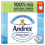 Andrex Classic Clean Washlets Flushable Moist Toilet Tissue Wipes 4x36 Sheets - McGrocer