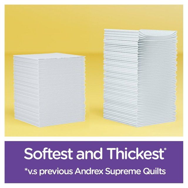 Andrex Supreme Quilts Toilet Roll 4 per pack - McGrocer