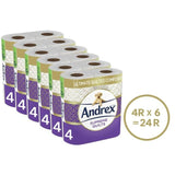 Andrex Supreme Quilts Toilet Roll 6 x 4 per pack - McGrocer