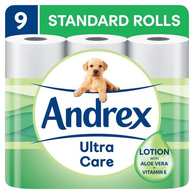 Andrex Ultra Care Toilet Roll 9 per pack - McGrocer