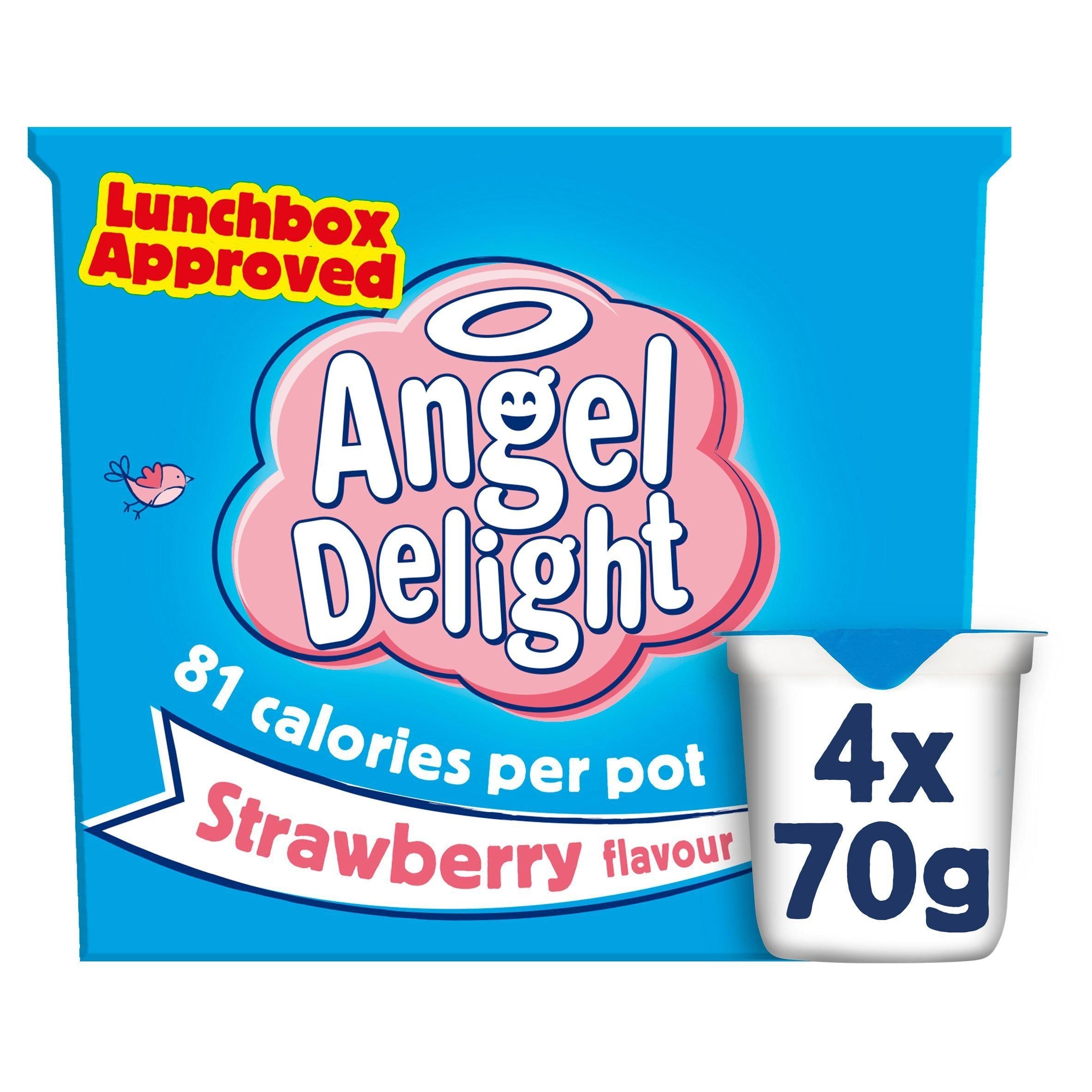 Angel Delight Strawberry Flavour 4x70g - McGrocer