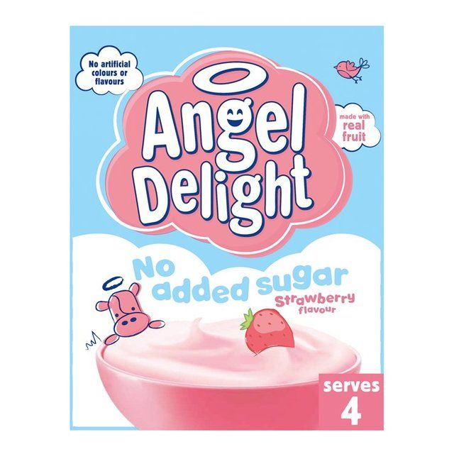 Angel Delight Strawberry No Added Sugar 47g - McGrocer