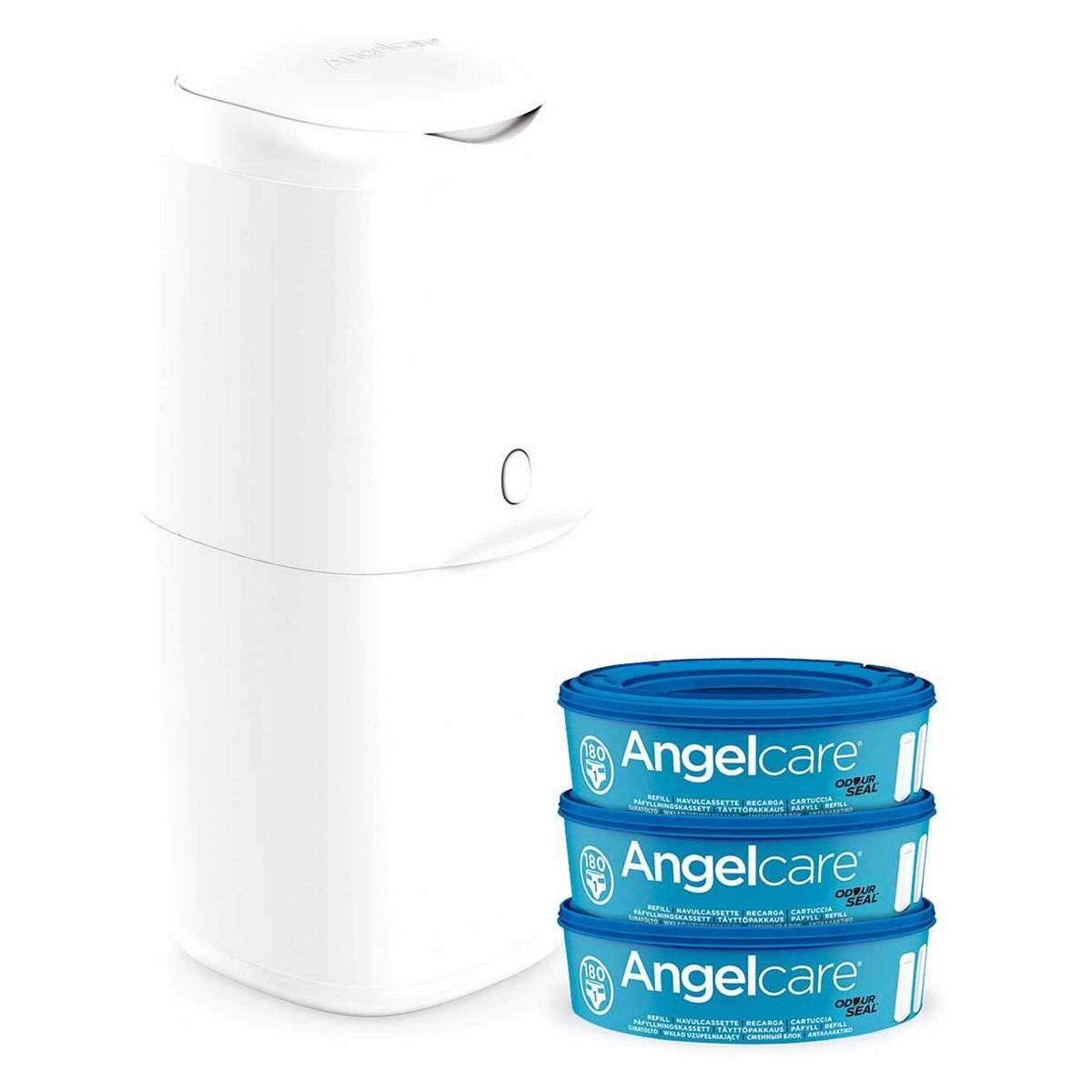 Angelcare Nappy Bin Starter Pack (Bin and 3 cassettes) - McGrocer