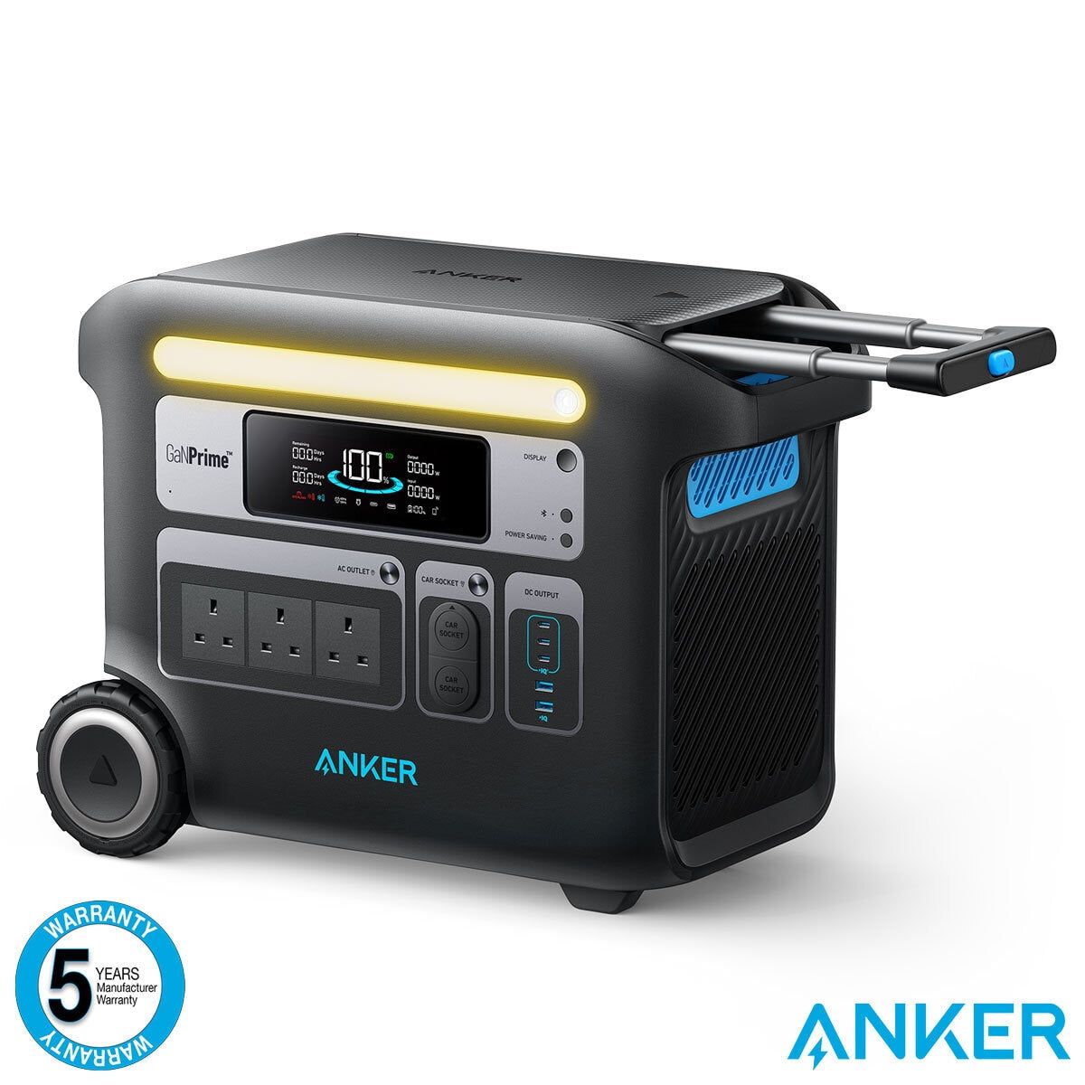 Anker 767 PowerHouse 2048Wh Portable Power Station - McGrocer