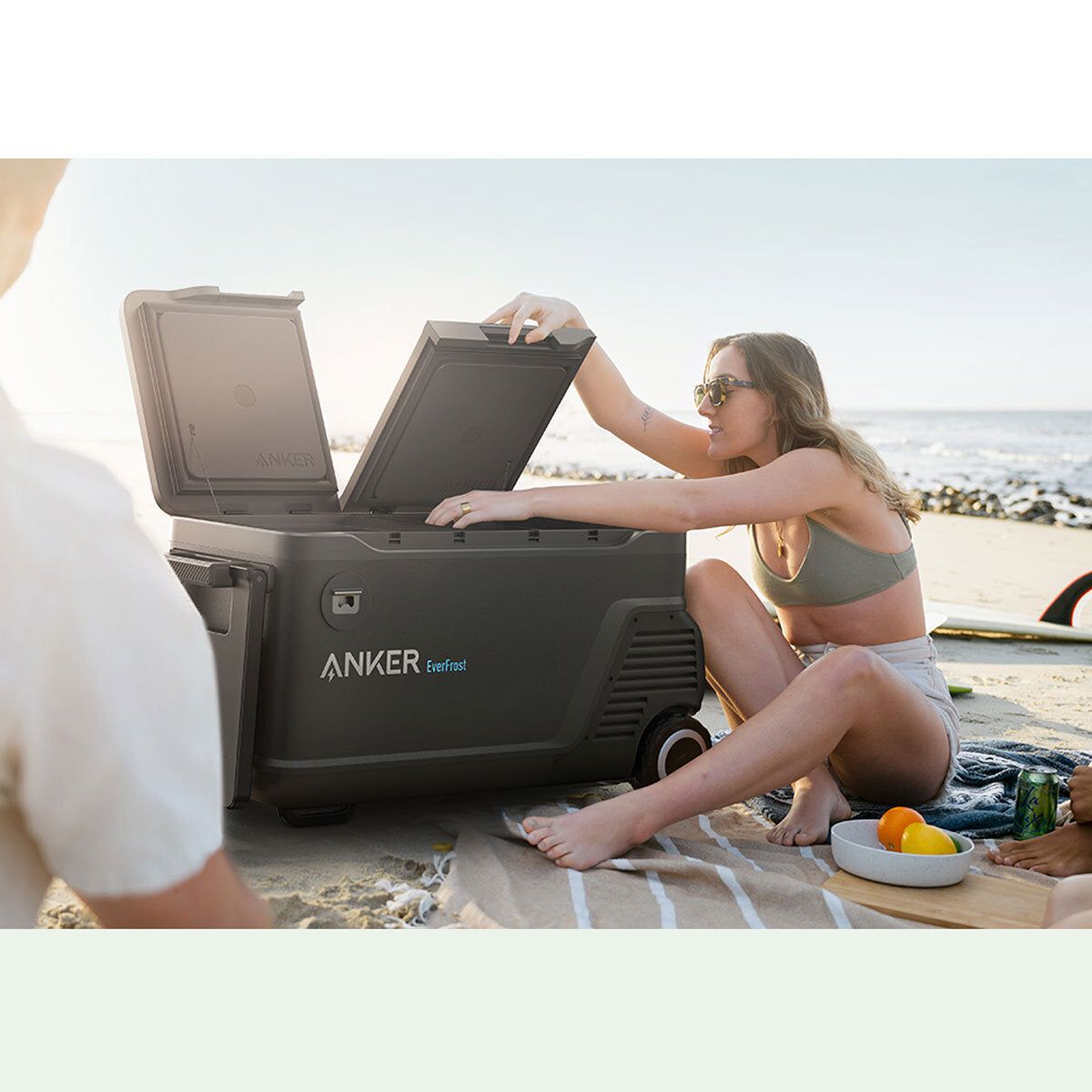Anker EverFrost 50L Dual-Zone Electric Powered Cooler - McGrocer