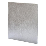 Anniversary House Square Cake Drum Silver 24.5cm - McGrocer