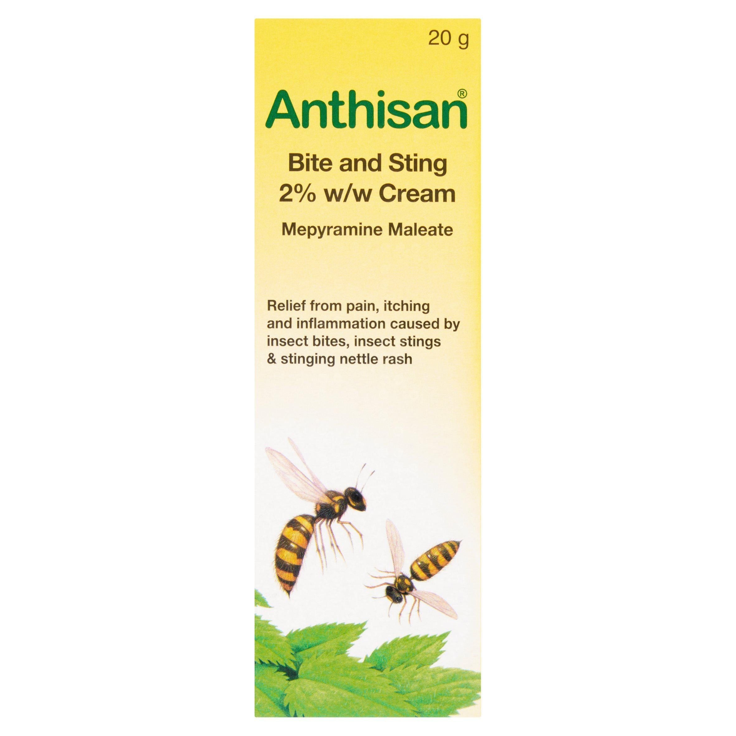 Anthisan Bite & Sting Cream 20g - McGrocer