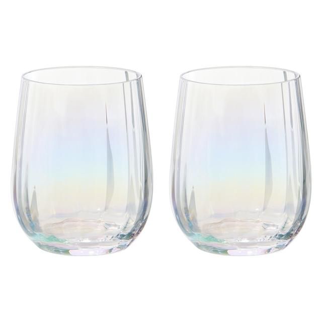 Anton Studio Designs Palazzo Tumblers Set of 2 400ml Lustre 2 per pack - McGrocer