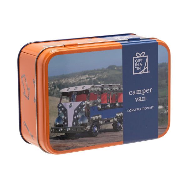 Apples To Pears Gift In A Tin Camper Van Construction Kit - McGrocer