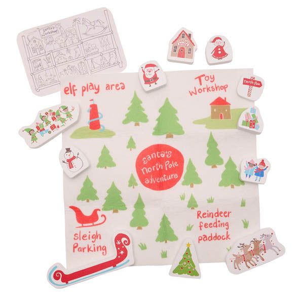Apples To Pears Gift In A Tin Santa's Adventure - McGrocer