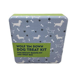 Apples To Pears Gift In A Tin Wolf 'Em Down Dog Treat - McGrocer