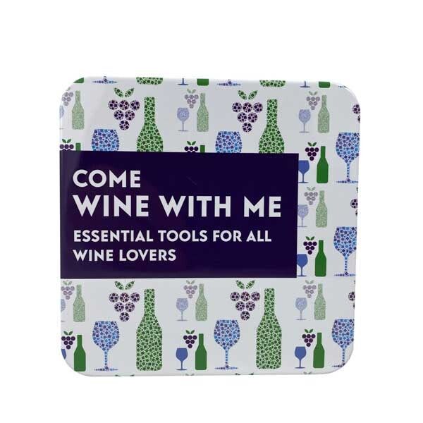 Apples To Pears Gifts For Grown Ups Come Wine With Me Tin - McGrocer