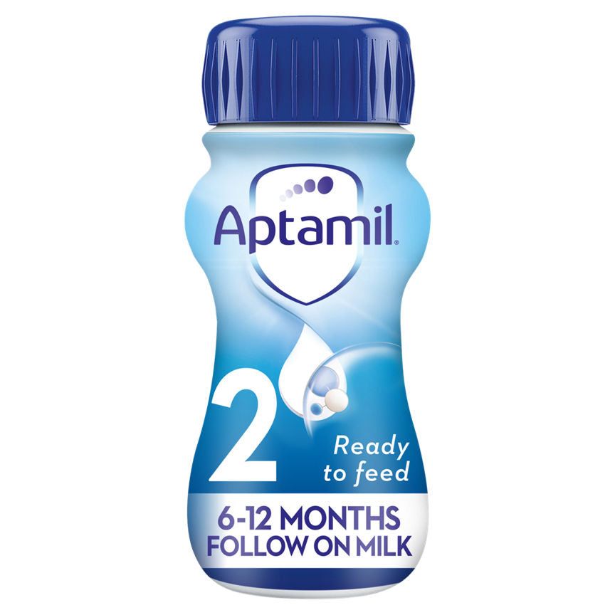 Aptamil 2 Follow On Baby Milk Formula Liquid 6-12 Months - McGrocer
