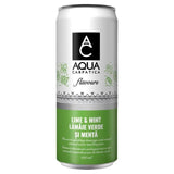 AQUA Carpatica Sparkling Flavours Lime & Mint 4 x 330ml - McGrocer