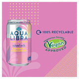 Aqua Libra Raspberry and Blackcurrant Infused Sparkling Water 330ml - McGrocer