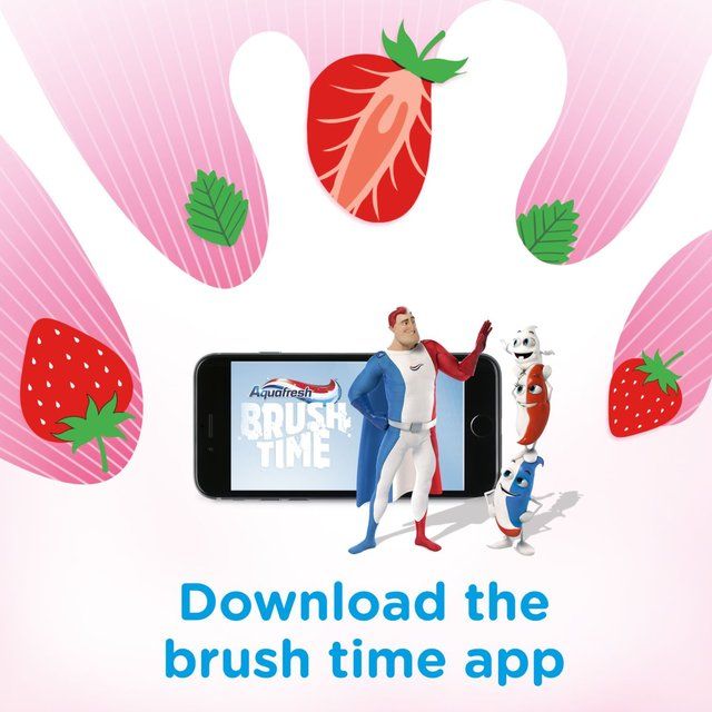 Aquafresh Kids Toothpaste Splash Age 3-8 Strawberry & Mint 75ml - McGrocer