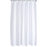 Aqualona Polyester White Shower Curtain 180 x 180cm - McGrocer