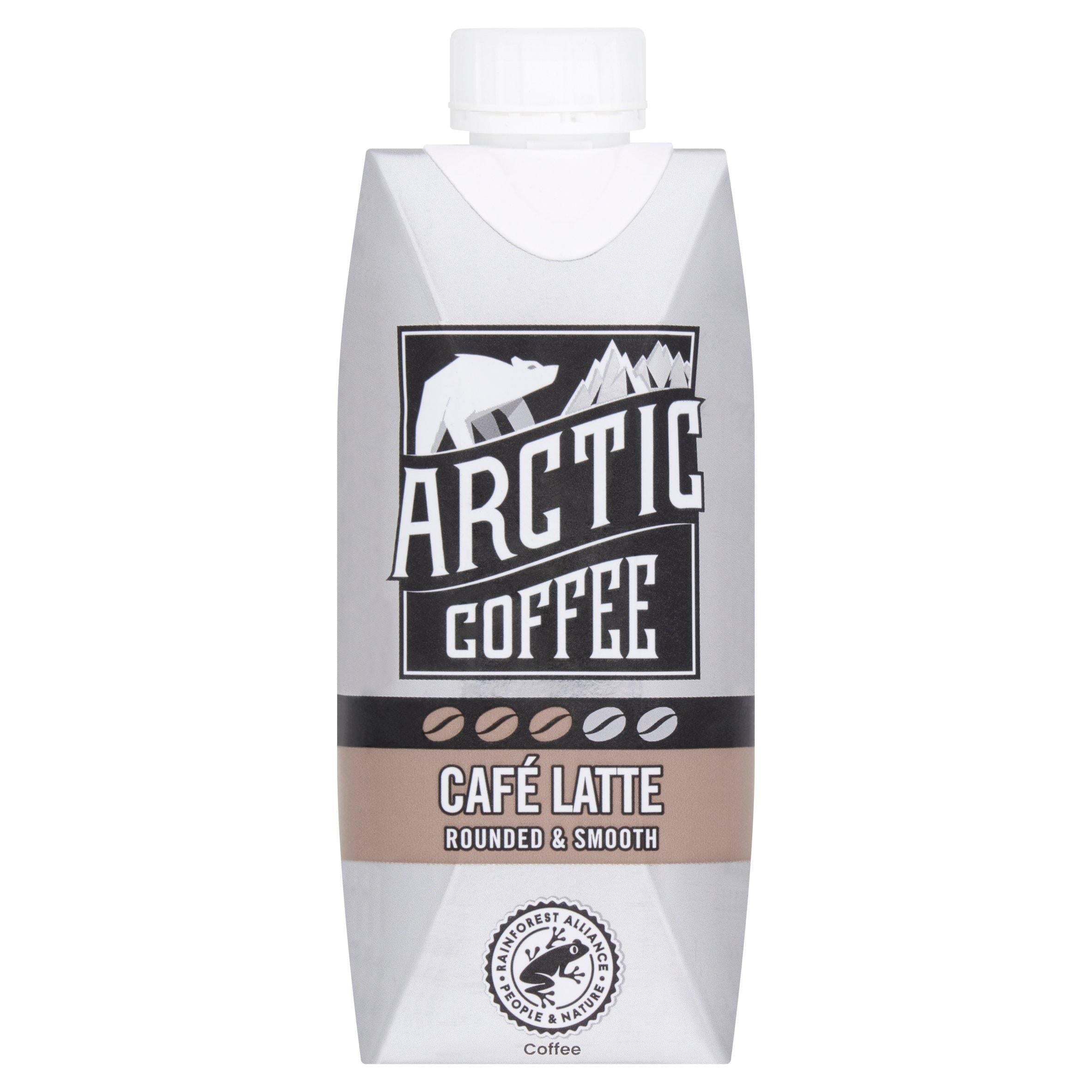 Arctic Rainforest Alliance Arabica Bean Coffee Cafe Latte To Go 330ml - McGrocer