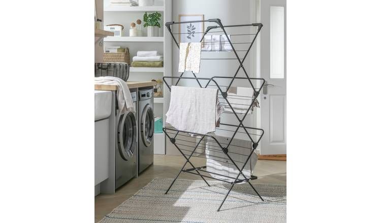 Argos Home 20m 3 Tier Jumbo Indoor Clothes Airer - McGrocer