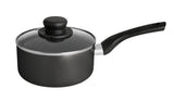 Argos Home 5 Piece Aluminium Pan Set - Black - McGrocer