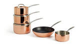 Argos Home 5 Piece Copper Triply Pan Set - McGrocer