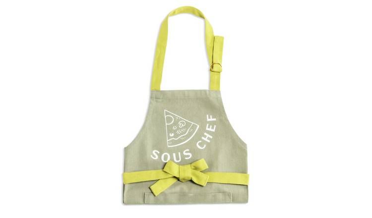 Argos Home Kids Sous Chef Apron - Green - McGrocer