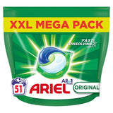Ariel Original All-in-1 Pods Washing Liquid Capsules 51 Washes 51 per pack - McGrocer