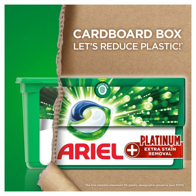 Ariel Platinum Bio Pods Washing Capsules 29 Washes   29 per pack - McGrocer