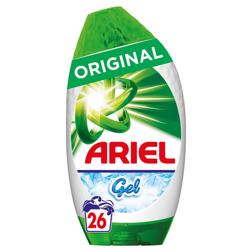 Ariel Washing Liquid Gel, 26 Washes, Original - McGrocer