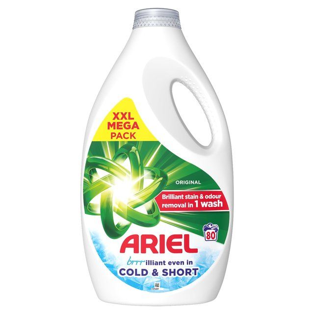 Ariel Washing Liquid Original 80 Washes 2640ml - McGrocer