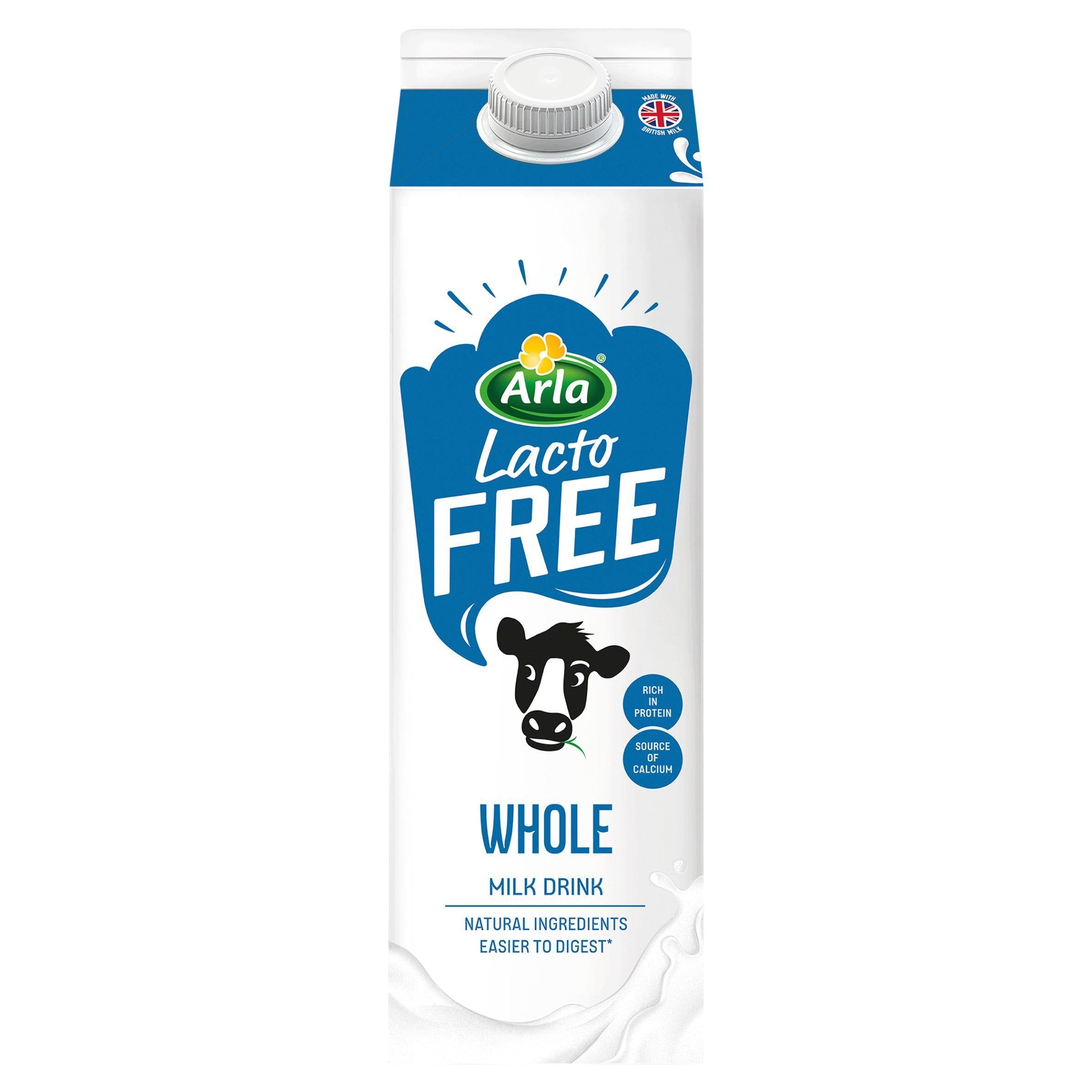 Arla Lactofree Fresh Whole Milk Drink 1 Litre - McGrocer