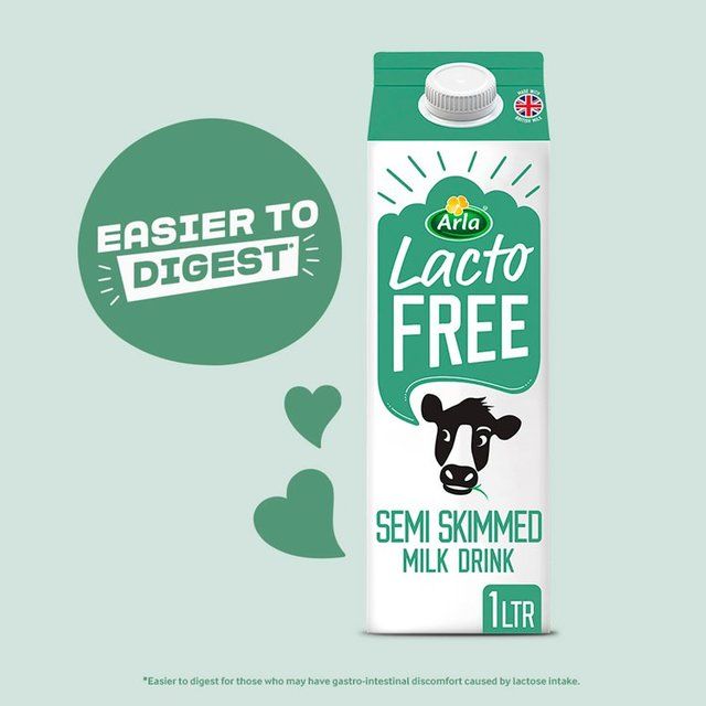 Arla LactoFREE Semi Skimmed Milk Drink   1L - McGrocer