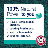 Arm and Hammer 100% Natural Baking Soda Toothpaste 75ml - McGrocer