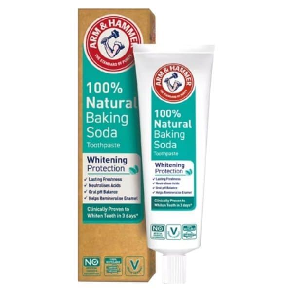 Arm and Hammer 100% Natural Baking Soda Toothpaste 75ml - McGrocer