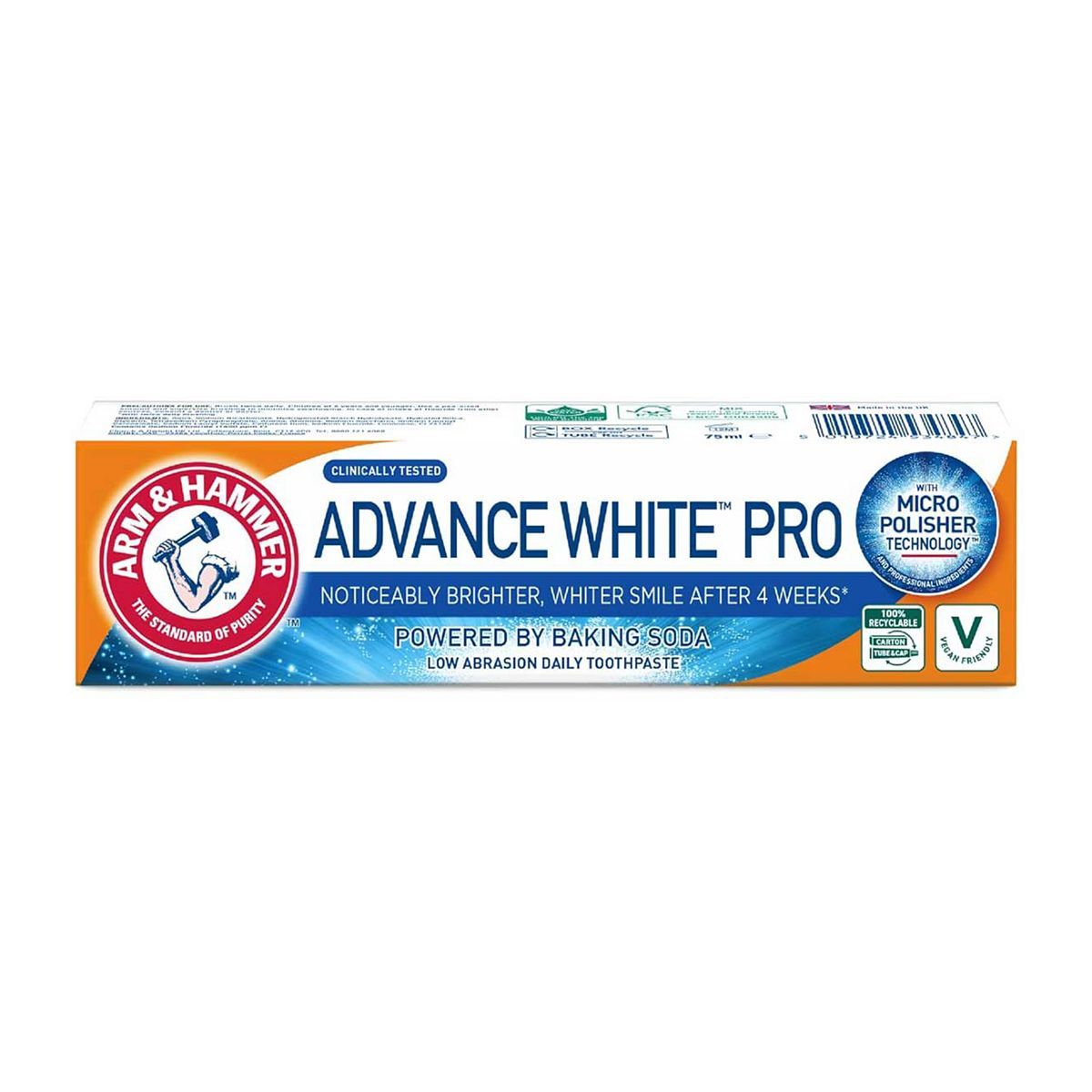 Arm and Hammer Advanced White Pro 75ml - McGrocer