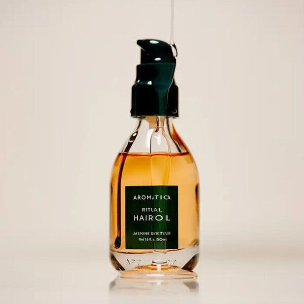 AROMATICA Ritual Hair Oil Jasmine & Vetiver 50ml - McGrocer