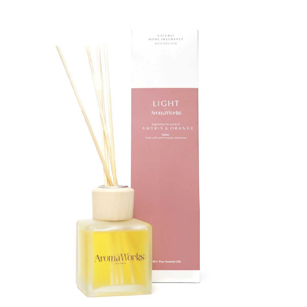 AromaWorks Amyris and Orange Reed Diffuser - McGrocer