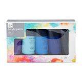 Art Hub 5 Pack Acrylic Paints - Blue Set - McGrocer