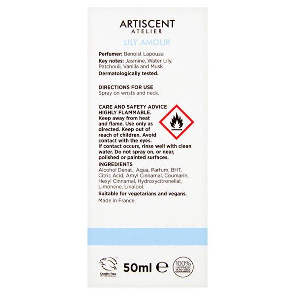 Artiscent Atelier Eau De Parfum Lily Amour 50ml - McGrocer