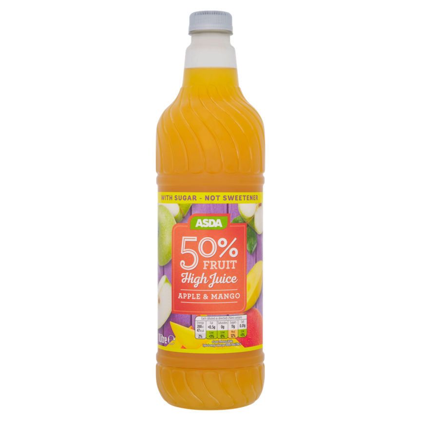 ASDA 50% Fruit High Juice Apple & Mango - McGrocer