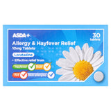ASDA Allergy & Hayfever Relief 10mg Loratadine 30 Tablets - McGrocer