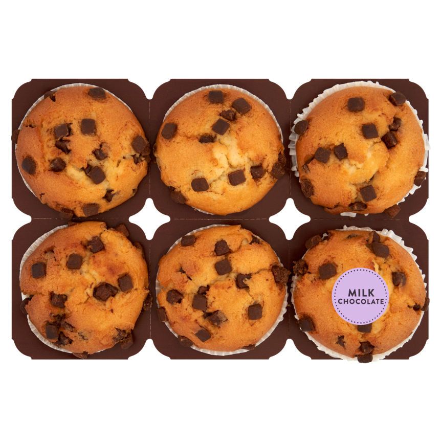 ASDA Baker's Selection Chocolate Chip Muffins - McGrocer